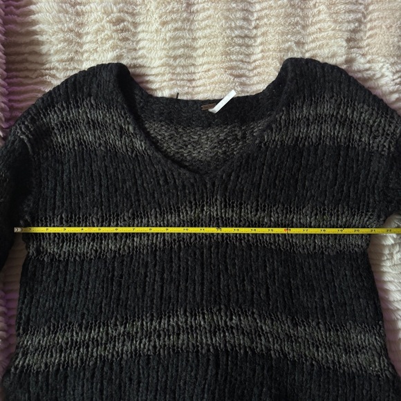 🎄Free People Linus Striped Pullover Sweater - Picture 7 of 10